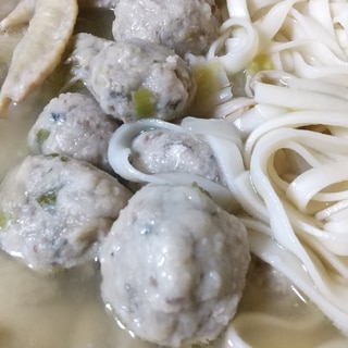 身体に優しい♪白菜・手羽先といわしのうどん鍋